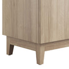 Modway Miles 36" Bathroom Vanity Cabinet - Oak-Assembly Required