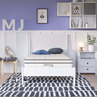 Modway Jenna 6" Innerspring and Foam Narrow Twin Mattress-4.5" Individually Wrapped Coils
