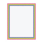 Royal Brites Rainbow Glitter Frame Poster Board - 22" x 28" -Permahold technology ensures glitter stays in place