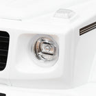 Aosom Baby Toddler Push Car - White-Kid-size handle, great for riding or pushing 