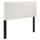 Modway Tranquil Channel Tufted King/California King Headboard - White-Channel Tufted King/California King Headboard