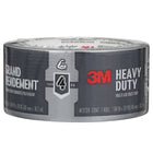 3M  2120 Heavy Duty Duct Tape - 1.88" W x 20 yd L - Grey-Natural material: This tape is made with both natural and synthetic rubber