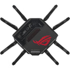 ASUS ROG Rapture GT-BE98 Pro Edition 20 Quad-band WiFi 7 AiMesh Extendable Gaming Router-Maximized wired connectivity and flexibility with dual 10G ports and quad 2.5G ports, paving the way for most bandwidth-intensive games