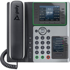 HP Poly Edge E450 Corded IP Phone-3.5" 320 x 240 (primary), 2.4" 240 x 320 (secondary), Colour IPS LCD