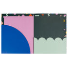 General Supply Goods + Co Wavy Pocket Folder - Assorted Colours - 2 Pack-4