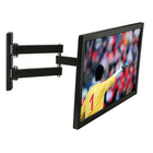 Mount-It (MI-2041L) Articulating TV Wall Mount-Rotate landscape-to-portrait, pivot 180 degrees wall to wall, swivel 360 degrees, and tilt +/- 15 degrees