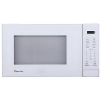 Magic Chef 1.1 cu. ft. 1000W Countertop Microwave Oven - White-Easy-touch electronic controls & digital display