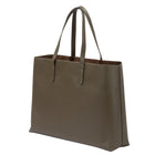 Gry Mattr Essential Vegan Leather Tote - 18.5" × 13.5" × 6"-Interior slip pocket for organized storage