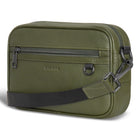 Champs Onyx Leather Camera Bag - Black-Inner RFID zipper pocket