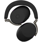 Jabra Evolve3 85 MS USB-C - Black-Powered by a six‑microphone boomless array with ClearVoice AI and Adaptive ANC for superior communication