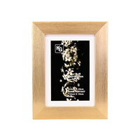 Kiera Grace Clara Frame – 5" x 7"  - Mat Gold-Stylish photo frame designed for 5" x 7" photos
