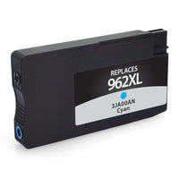 Staples 3JA00AN HP 962XL Remanufactured Inkjet Cartridge - High Yield - Cyan-Compatible with: HP OfficeJet Pro 9010, 9010e, 9015, 9016, 9018e, 9019e, 9025, 9025e (HP 962XL)