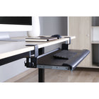 Uplite Adjustable Under Desk C-Clamp Keyboard Tray-Easily slides in and out, offering comfortable typing angles to reduce wrist and shoulder strain