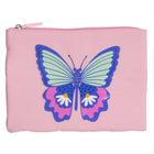 Pep Rally Double Zipper Pouch - Sweet Boho - Pink-Polyester material