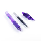 Pentel EnerGel-X Retractable Gel Roller - (0.5mm) Needle Tip - Violet Ink-Refillable with LRN5 EnerGel refills