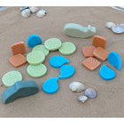 Yellow Door Scenery Stones Ocean Play 18-Piece Set-Size approximately (1-3/4" x 2")