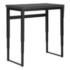 Monarch Specialties 7680 48" Computer Desk - Modern Grey/Adj.Height/ Black-6