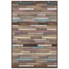 Teacher Created Resources Reclaimed Wood Design Large 6 Pocket Chart - 26" x 38"-Lightweight and durable pocket charts