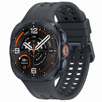 Samsung Galaxy Ultra2 Smartwatch - Small/Medium - Titanium Grey-Battery with up to 60 hours of power. Galaxy Watch Ultra2 is made to last all day, while at work or out on the trail