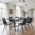 Zuo Daniel Dining Chair - Vintage Black - Set of 2-Chair Weight Capacity: Supports up to 350 lb
