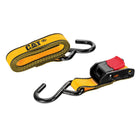 CAT 4-Piece Cam Buckle Strap Set - 16' x 1"-Cam buckle design allows for quick, tool-free tensioning and easy release - no ratchet mechanism means no over-tightening and no damage to delicate cargo