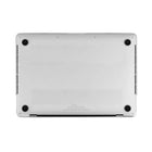 JCPal MacGuard Protective Case for MacBook Pro 13” - Matte Clear - 2020 and 2022 Models-Non-slip rubber feet
