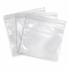 KL Rubber Resealable Polyethylene Bag with Hang Hole - 4 Mil - 10" x 10” - 1000 Pack-Recyclable and environmentally friendly