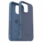 OtterBox Commuter MagSafe iPhone 16 Pro Max - Baby Blue Jeans-Port covers block dust and dirt