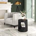 Zuo Nuuk Side Table - Black-Maximum Weight Capacity: 90