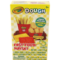 Crayola Silly Scent Dough Small Playset - Fast Food-Dough