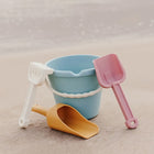 Miniland ECO Junior Sand Set - Pastel Colors - Set of 4-Content: 1 bucket, 1 shovel, 1 rake and 1 scoop