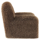 Modway Mina Faux Fur Accent Chair - Brown-Arrives Fully Assembled