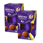 Cadbury Dairy Milk Chocolate Buttons Easter Egg - 90 g - 2 Pack-Includes 2 Cadbury Dairy Milk Chocolate Buttons Easter Eggs (90 g each)
