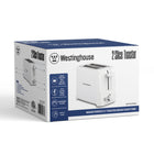 Westinghouse 2 Slice Toaster - White-Effortless retrieval: High lift lever facilitates easy removal of smaller items