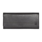 Club Rochelier Ladies Slim Fold Wallet - Brown-14 Credit Card slots