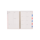 The Happy Planner 2026–2027 Organized Small Twin Loop Dated Planner - 7-1/2" x 6-11/16" - Dreamy Palms-Dimensions: 7-1/2" x 6-11/16"