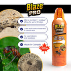 Blaze Pro Ant Nest Destroyer - Foam - 425g - 12 Pack-Long-lasting residual effect