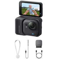 Insta360 GO Ultra Camera Standard Bundle - Black-Display Size: 2.5"