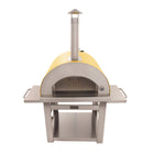 Kucht Venice Outdoor Wood‑Fired Pizza Oven - Yellow-Firebricks Interior Floor