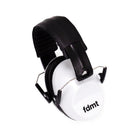 FDMT Earmuffs - White-They attenuate loud and harmful noise, without excluding other ambient sounds