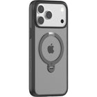 Torras Ostand Q3 Spin Case for iPhone 17 Pro Max - Black-10FT Adventure Ready Protection. 2X Tougher Than Military-Grade (MIL-STD-810H) Drop Standards. Beyond military standard protection Patented ShockMAT impact cushioning Raised camera lip and screen bezel