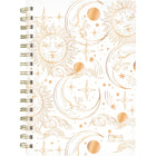 Mead 2026-27 Celestial White Weekly/Monthly Hard Cover Planner - 8½" x 6" - Multicolour - Bilingual-15 months: July 2026 - September 2027 + 3 monthly spreads of October, November and December