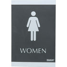 Headline Sign Century Series ADA Signs, Men/Women Combo Pack-6" x 9"