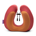 CABEAU Evolution Essential Ergonomic Neck Pillow - Red-Adjustable sliding support clasp for perfect fit