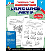 eBook: Carson Dellosa 104608-EB Common Core Connections Language Arts - Grade 1-You will receive two emails: one confirming your entire order, and one with a "Download Software" buttonYou can download immediately or return to your email to download later