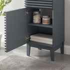 Modway Render 18" Bathroom Vanity Cabinet - Grey-Particleboard and Laminate Construction