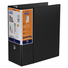 Davis Group QuickFit Deluxe File Binder - 5" - 3-Ring - D-Ring - Letter Size - Black-Commercial Grade Binder, Black,  holds 950 sheets of paper, for 8.5"x11" size paper
