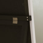 HOMCOM Full Length Mirror Standing Leaning Wall - 21" W x 64" H - Grey-Materials: Glass, MDF 