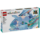 LEGO Arctic Animals Science Kit-Camp roof hatch opens, walrus fins move, reindeer coats can be changed and more