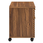 Modway Render 73.5" Wood Desk and File Cabinet Set - Walnut-8